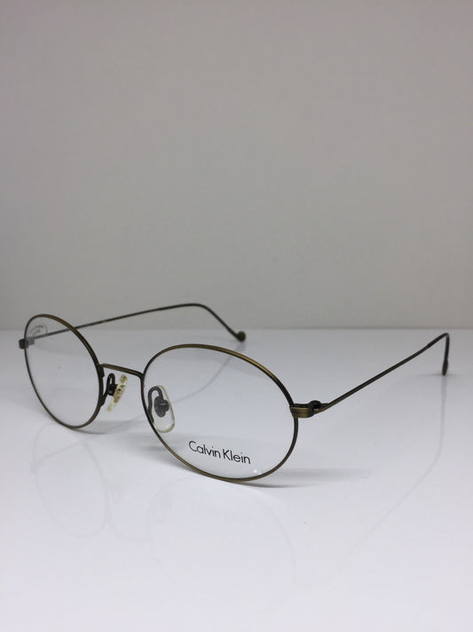 Vintage Calvin Klein CK 115 Gold Sunglasses - Super Vision Optical