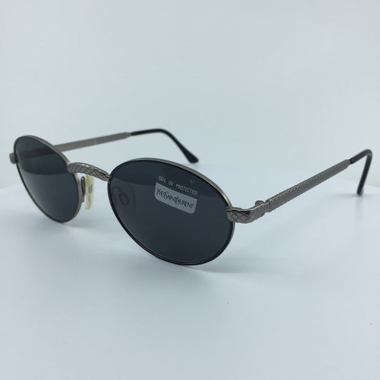 Vintage Saint Laurent YSL 6020 Black Sunglasses - Super Vision Optical