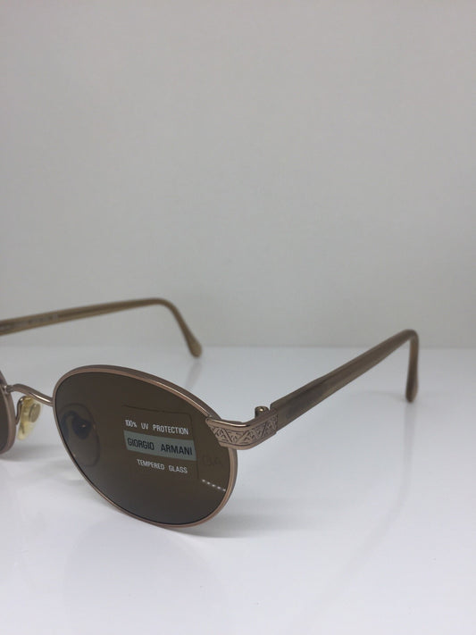 Vintage Giorgio Armani GA 633 Gold Sunglasses - Super Vision Optical