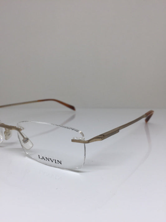 Vintage Lanvin LV 3105 Gold Eyeglasses - Super Vision Optical