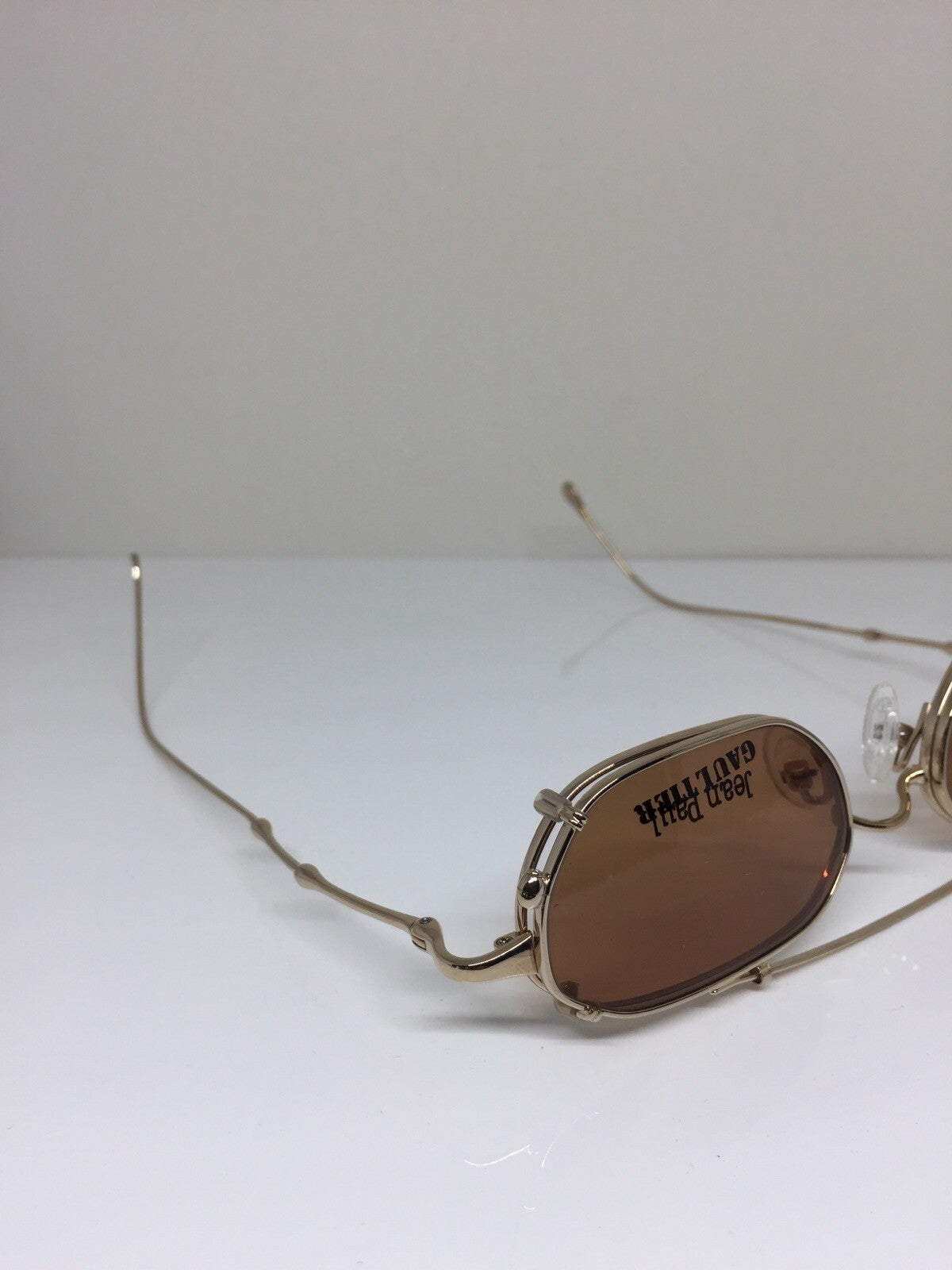 Vintage Jean Paul Gaultier JPG 55-0019 Gold Eyeglasses - Super Vision Optical
