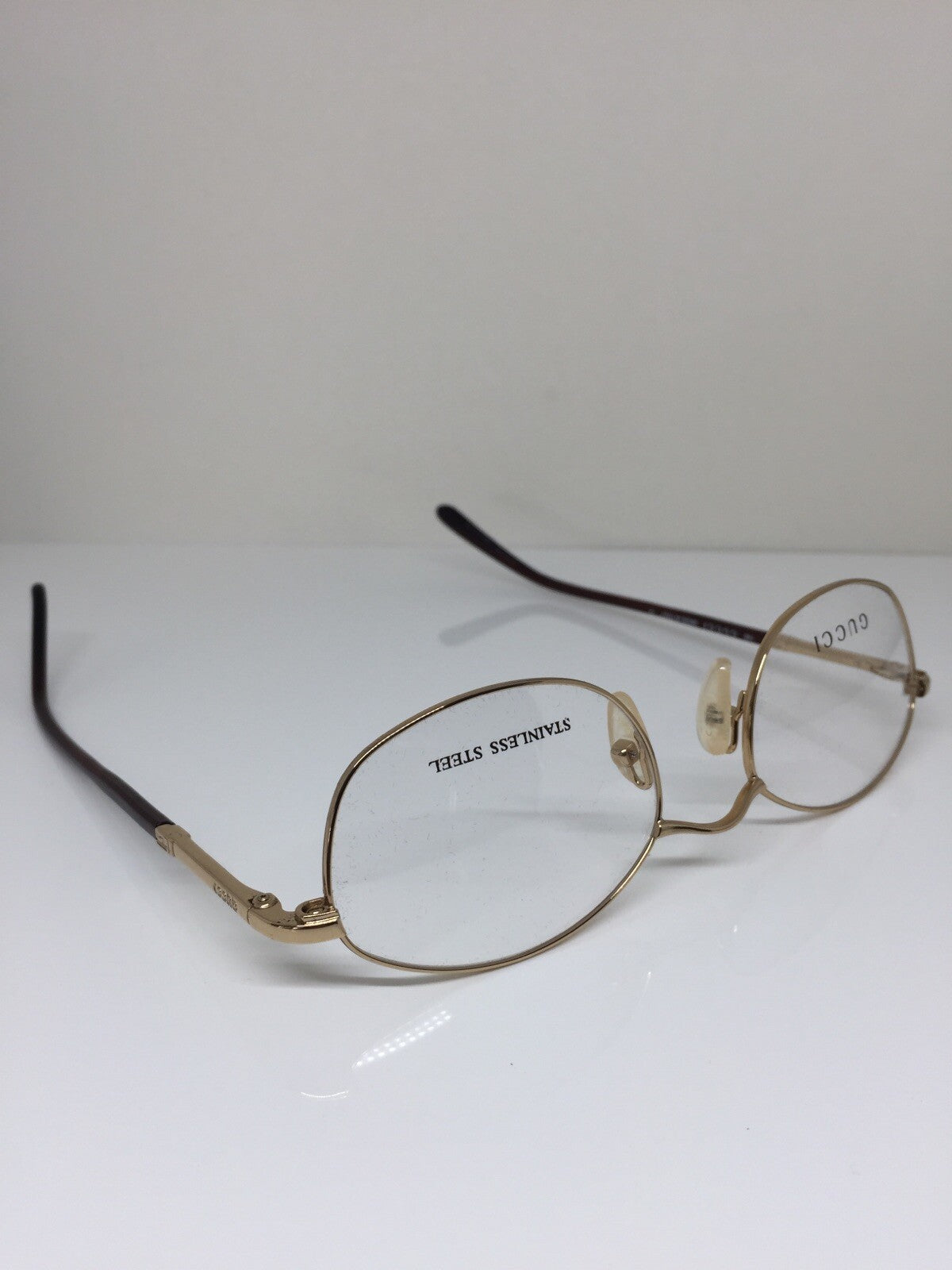 Vintage Gucci GG 2650 Gold Eyeglasses - Super Vision Optical