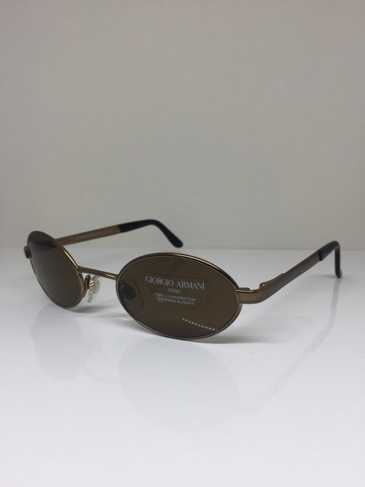 Vintage Giorgio Armani GA 679 Gold Sunglasses - Super Vision Optical