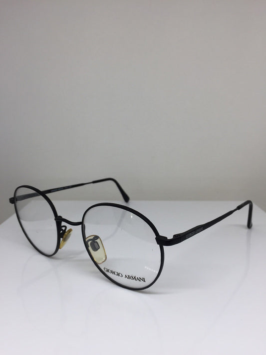 Vintage Giorgio Armani GA 201 Black Sunglasses - Super Vision Optical