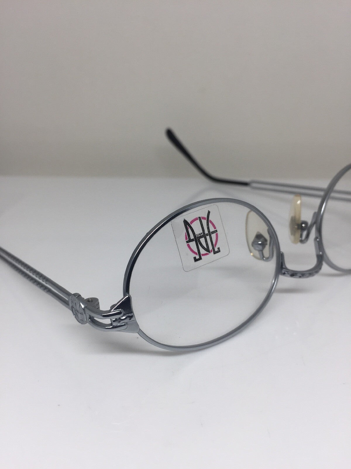 Vintage Jean Paul Gaultier JPG 57-6103 Silver Eyeglasses - Super Vision Optical