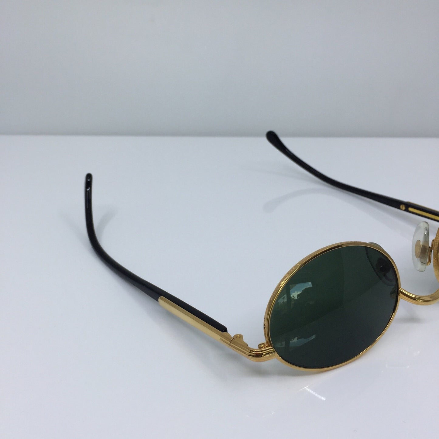 Vintage Mont Blanc 065393 Black Sunglasses - Super Vision Optical