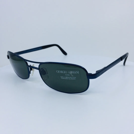 Vintage Giorgio Armani GA 678 Blue Sunglasses - Super Vision Optical