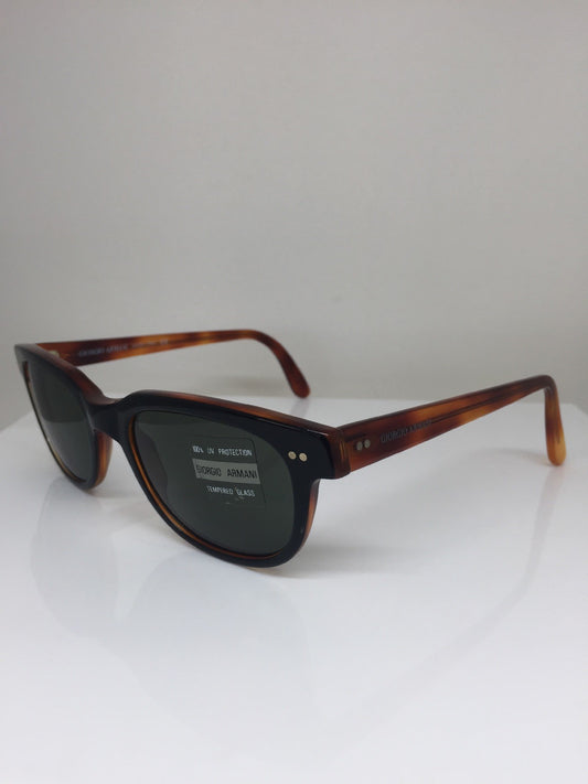 Vintage Giorgio Armani GA 376-S Black Sunglasses - Super Vision Optical