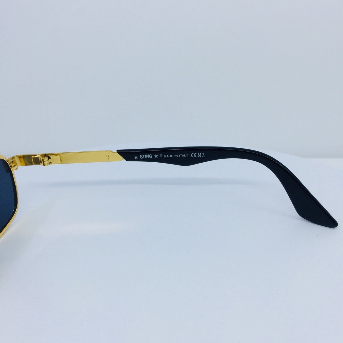 Vintage STING by Colors in Optics Mod. 652/Z Black Sunglasses - Super Vision Optical