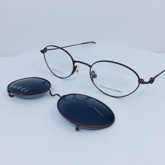 Vintage Gucci GG 2624 Purple Eyeglasses - Super Vision Optical