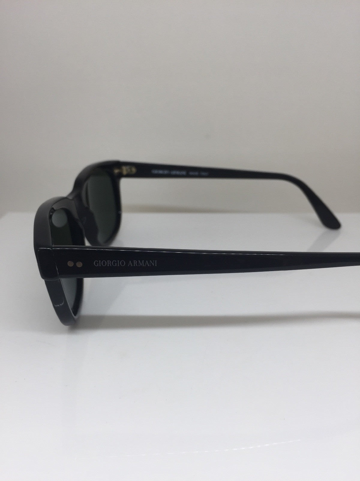 Vintage Giorgio Armani GA 376-S Black Sunglasses - Super Vision Optical
