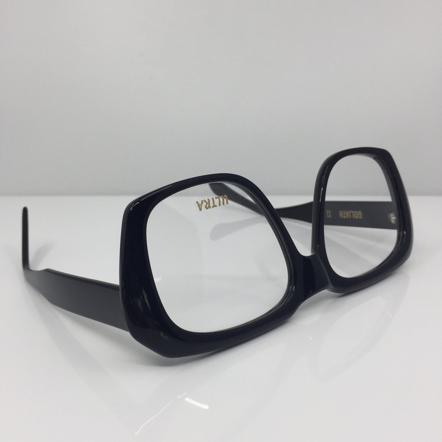 Vintage ULTRA GOLIATH Ultra Goliath 2 Black Eyeglasses - Super Vision Optical