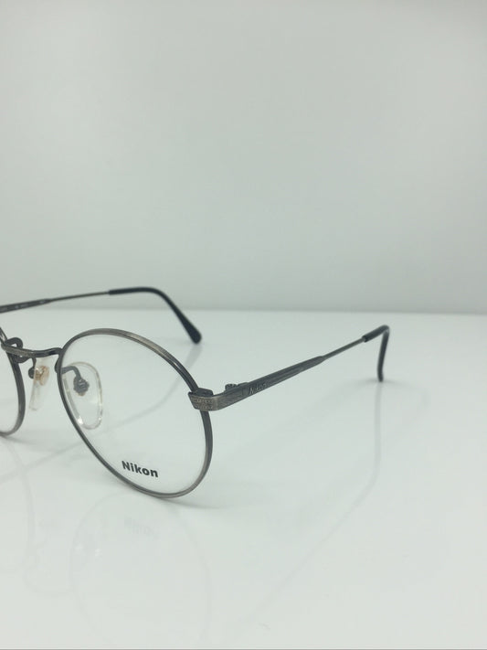 Vintage Nikon NK 4412 Silver Eyeglasses - Super Vision Optical