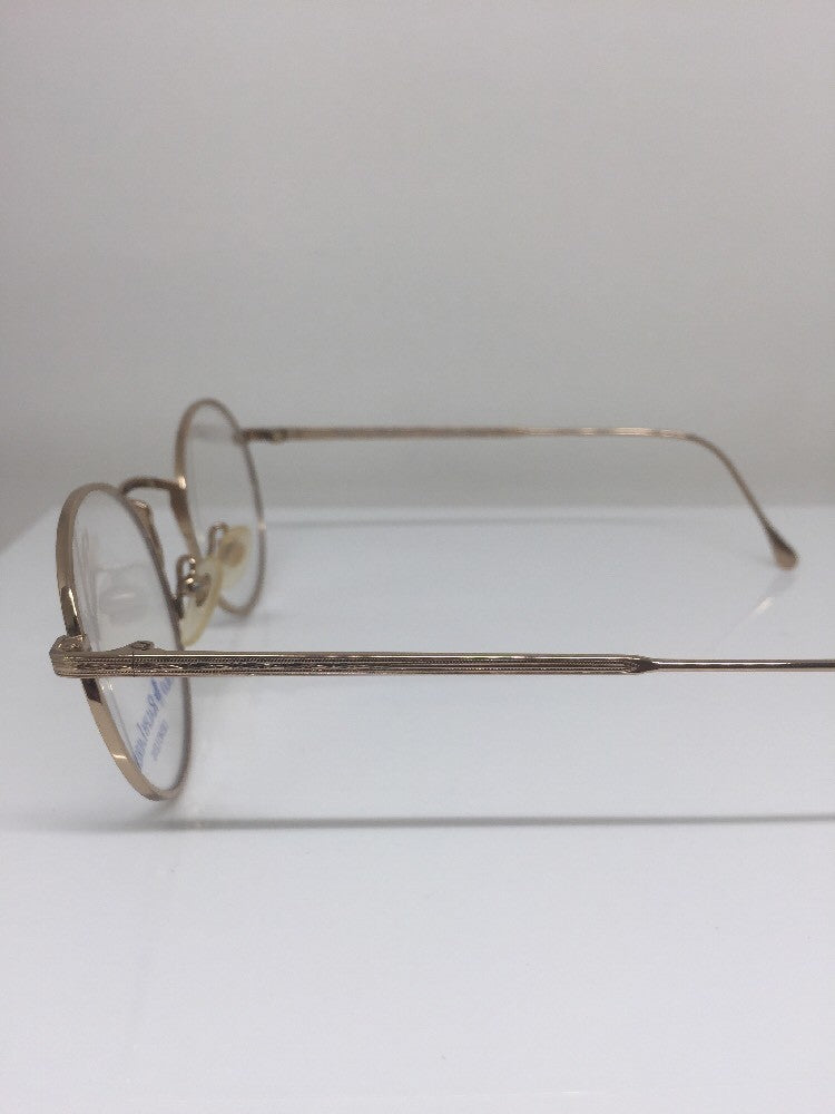 Vintage Ralph Lauren Polo Classic IX By Ralph Lauren Gold Sunglasses - Super Vision Optical