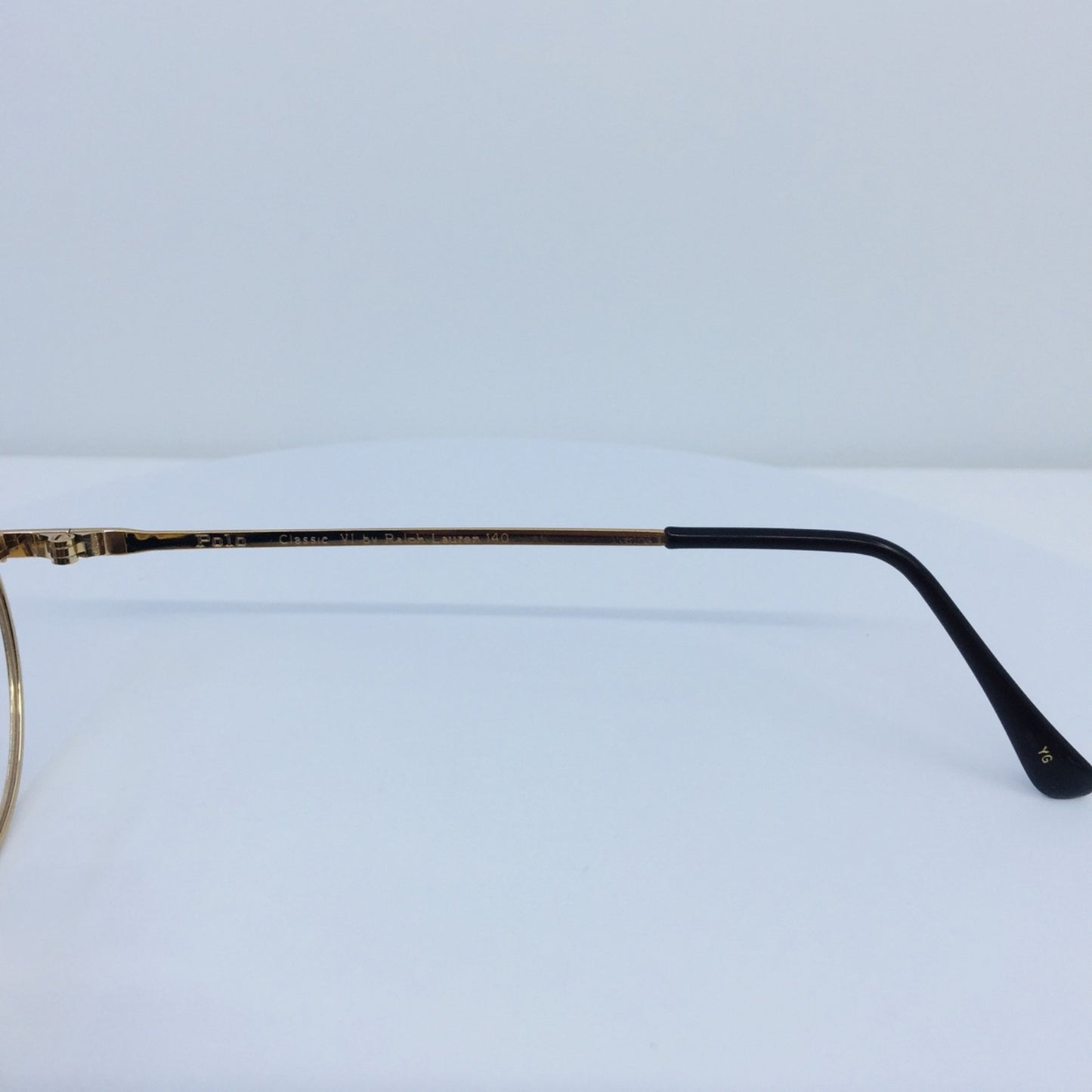 Vintage Polo Ralph Lauren Polo Ralph Lauren Polo Classic VI Gold Eyeglasses - Super Vision Optical