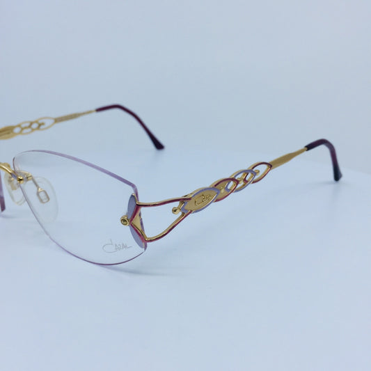 Vintage Cazal MOD 165 Gold Eyeglasses - Super Vision Optical