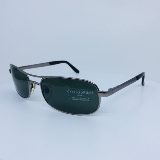 Vintage Giorgio Armani GA 678 Silver Sunglasses - Super Vision Optical