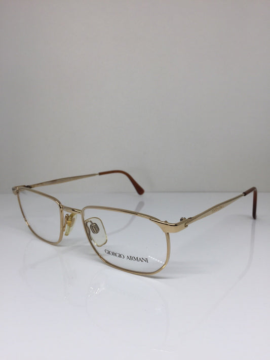 Vintage Giorgio Armani GA 262 Gold Eyeglasses - Super Vision Optical