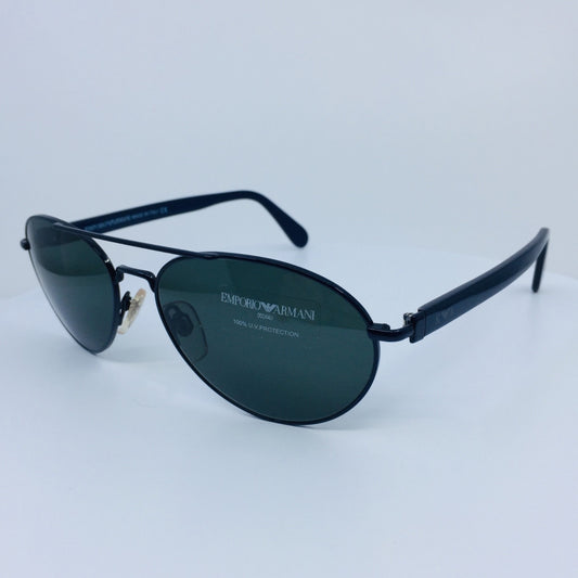 Vintage Emporio Armani EA 092-S Blue Sunglasses - Super Vision Optical