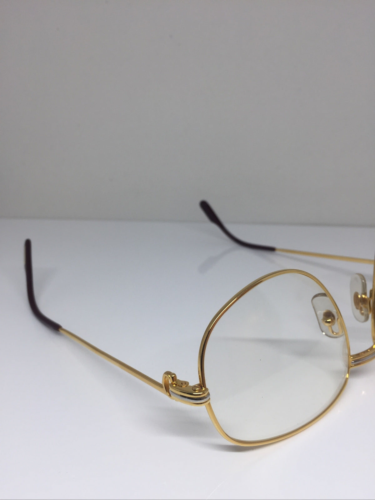 Vintage Cartier Romance Louis Cartier Gold Eyeglasses - Super Vision Optical