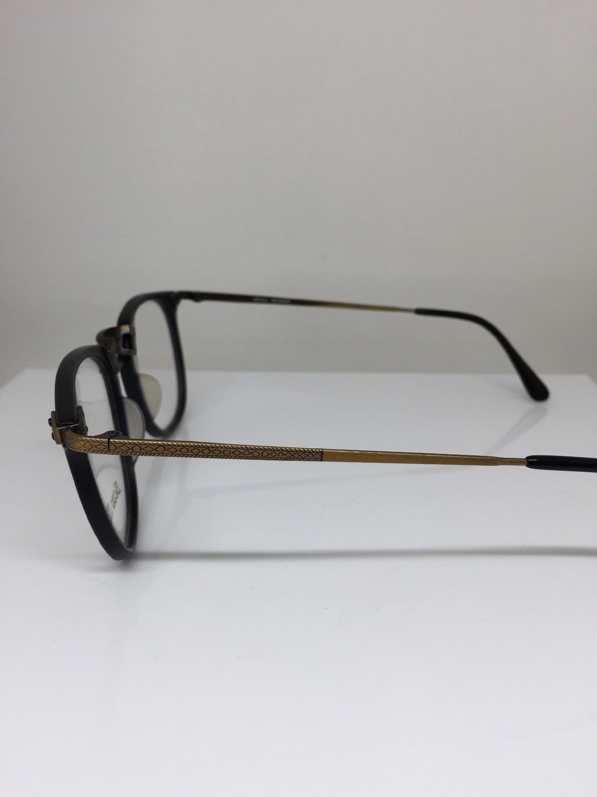 Vintage Beau Monde Collection Burberry Black Eyeglasses - Super Vision Optical