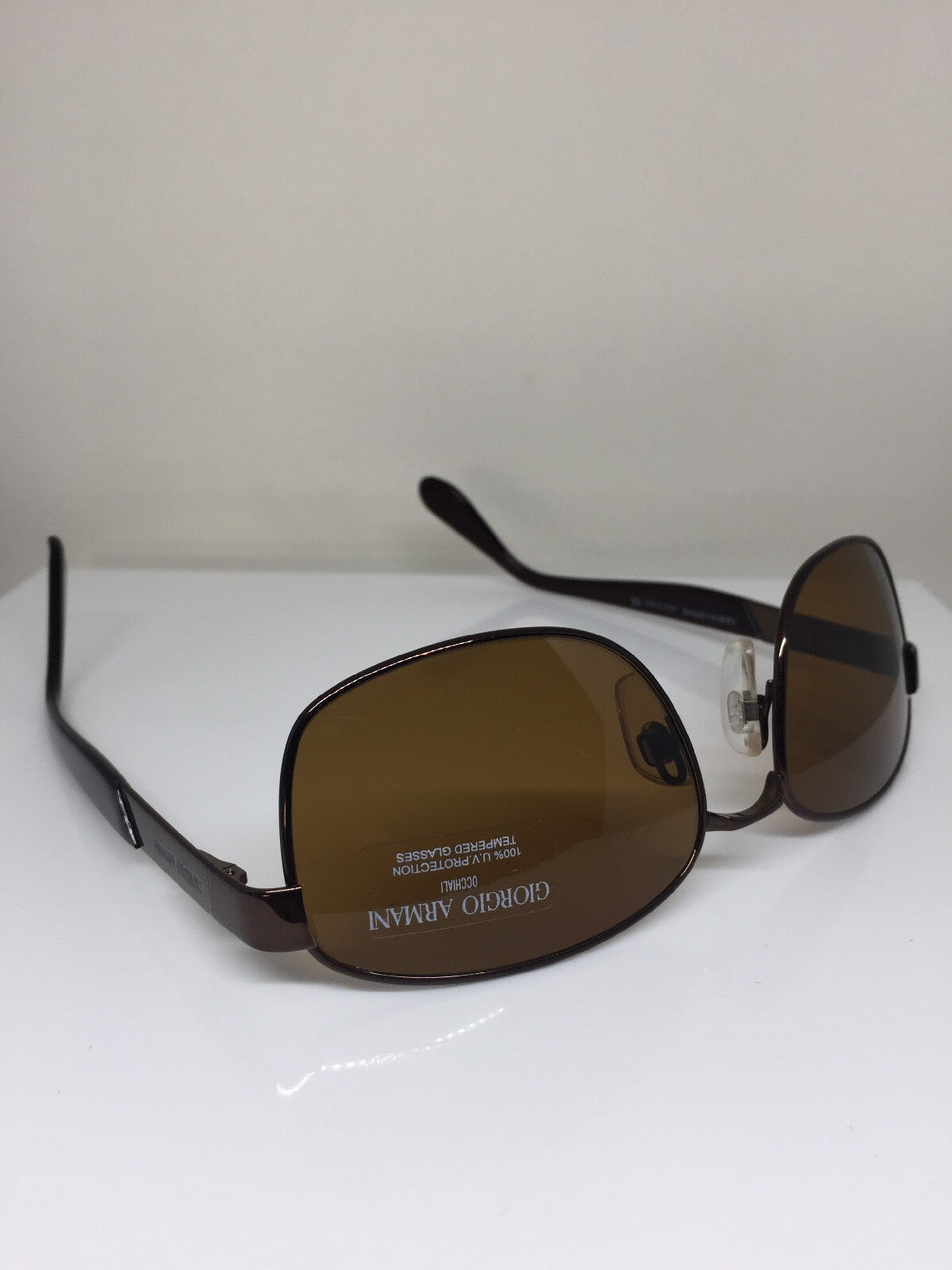 Vintage Giorgio Armani GA 1501 Brown Sunglasses - Super Vision Optical