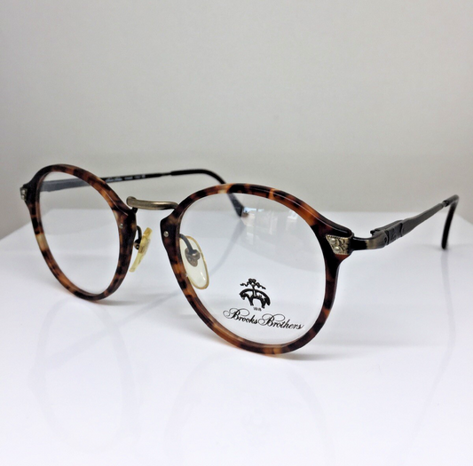 Vintage Brooks Brothers BB 503 Tortoise Eyeglasses - Super Vision Optical