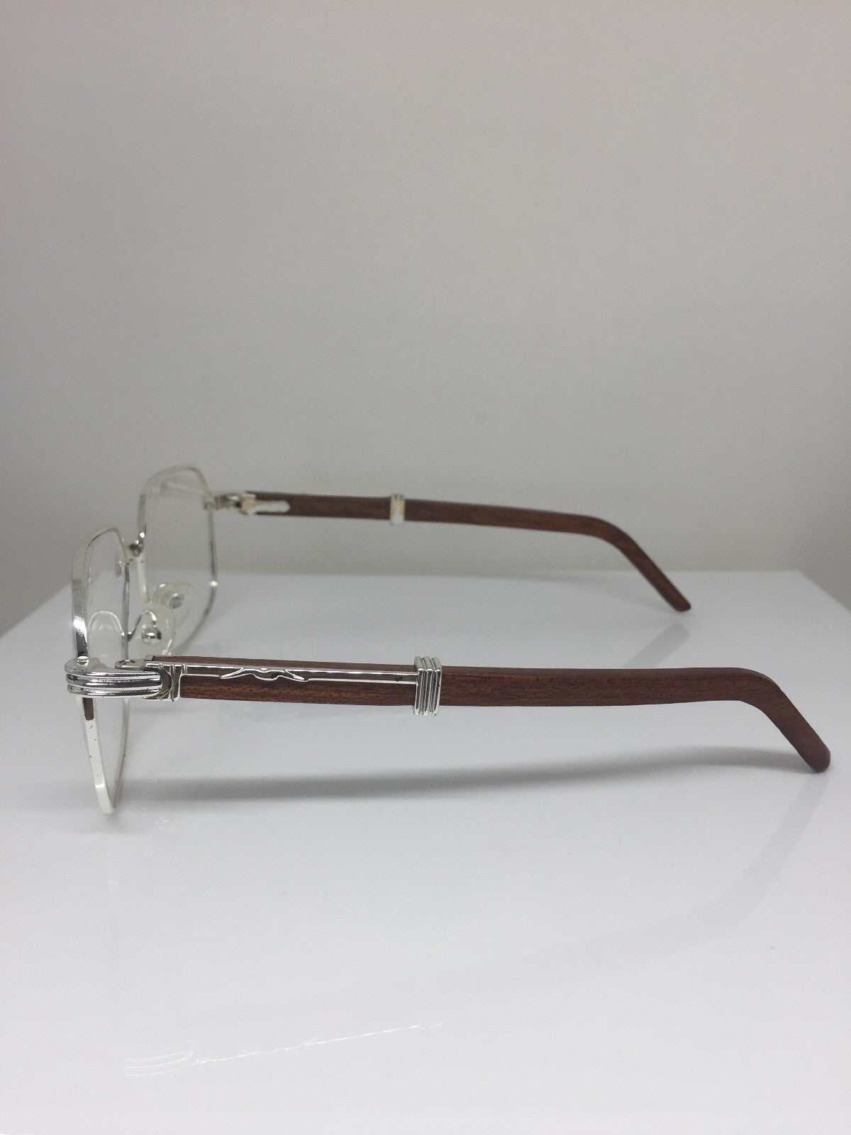 Vintage Kashab by Seagull Kashab 04 Silver Eyeglasses - Super Vision Optical