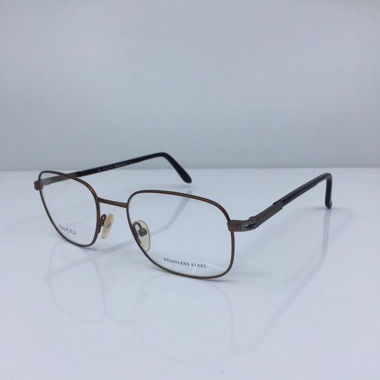 Vintage Gucci GG 1622 Brown Eyeglasses - Super Vision Optical