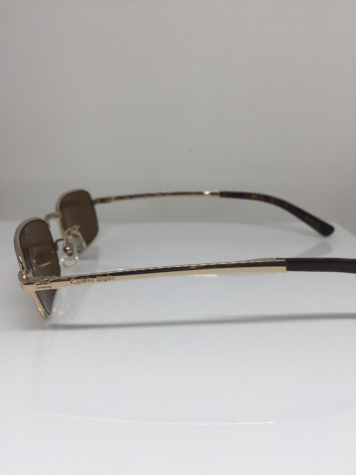 Vintage Calvin Klein CK 158-S Gold Sunglasses - Super Vision Optical