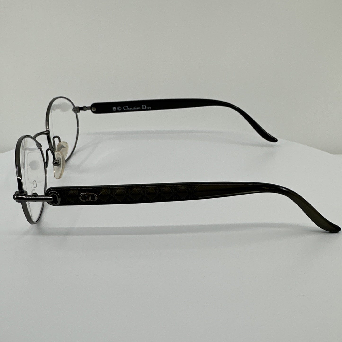 Vintage Christian Dior CD 3510 Gunmetal Eyeglasses - Super Vision Optical