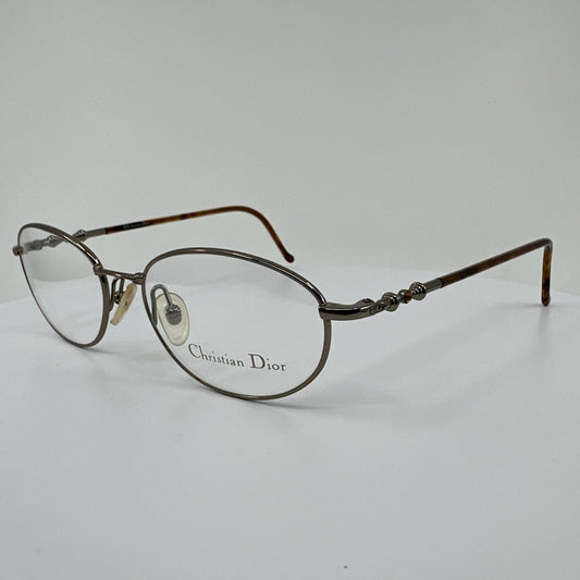 Vintage Christian Dior CD 3528 Silver Sunglasses - Super Vision Optical