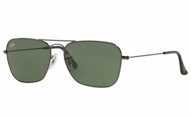 Vintage Ray-Ban RB3136 004 55-15 Gunmetal Sunglasses - Super Vision Optical
