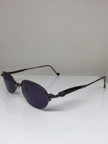 Vintage Jean Paul Gaultier JPG 56-8103 Gunmetal Sunglasses - Super Vision Optical
