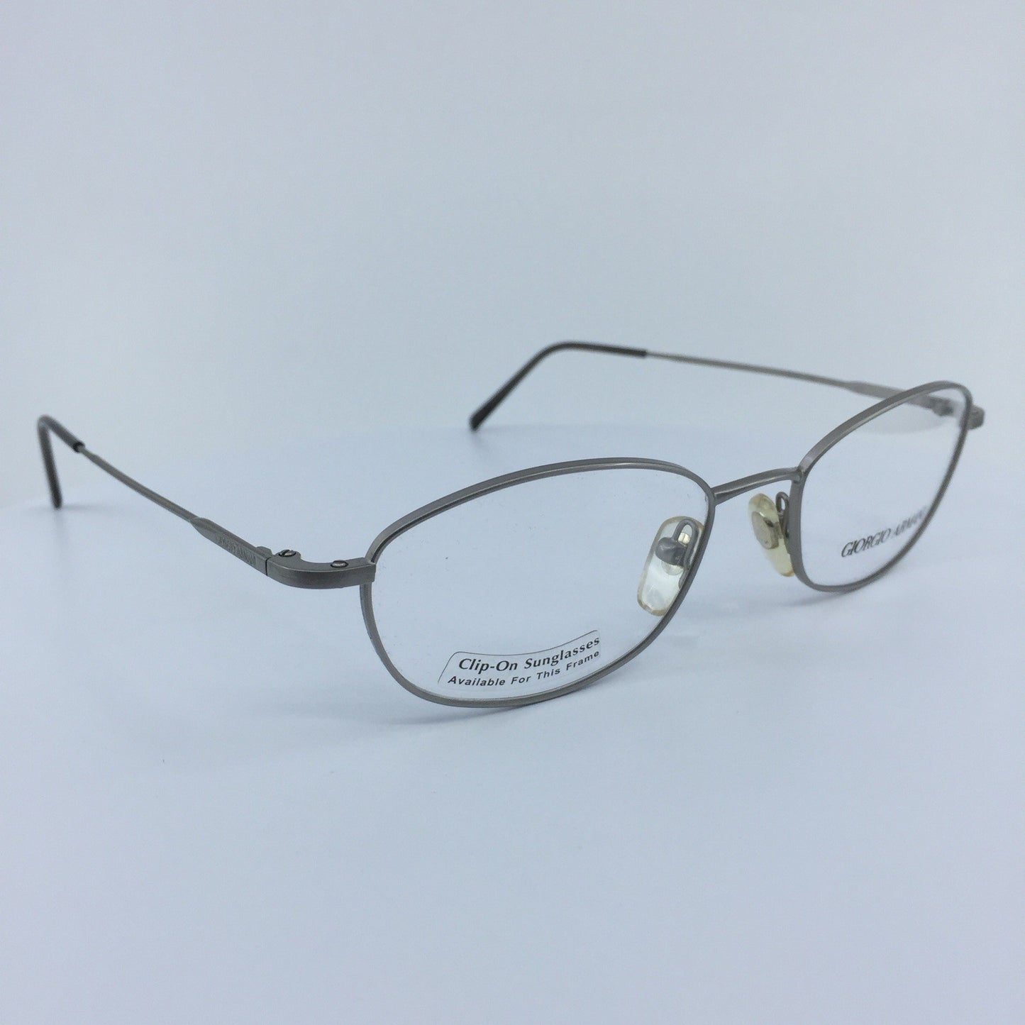 Vintage Giorgio Armani GA 1006 Silver Eyeglasses - Super Vision Optical