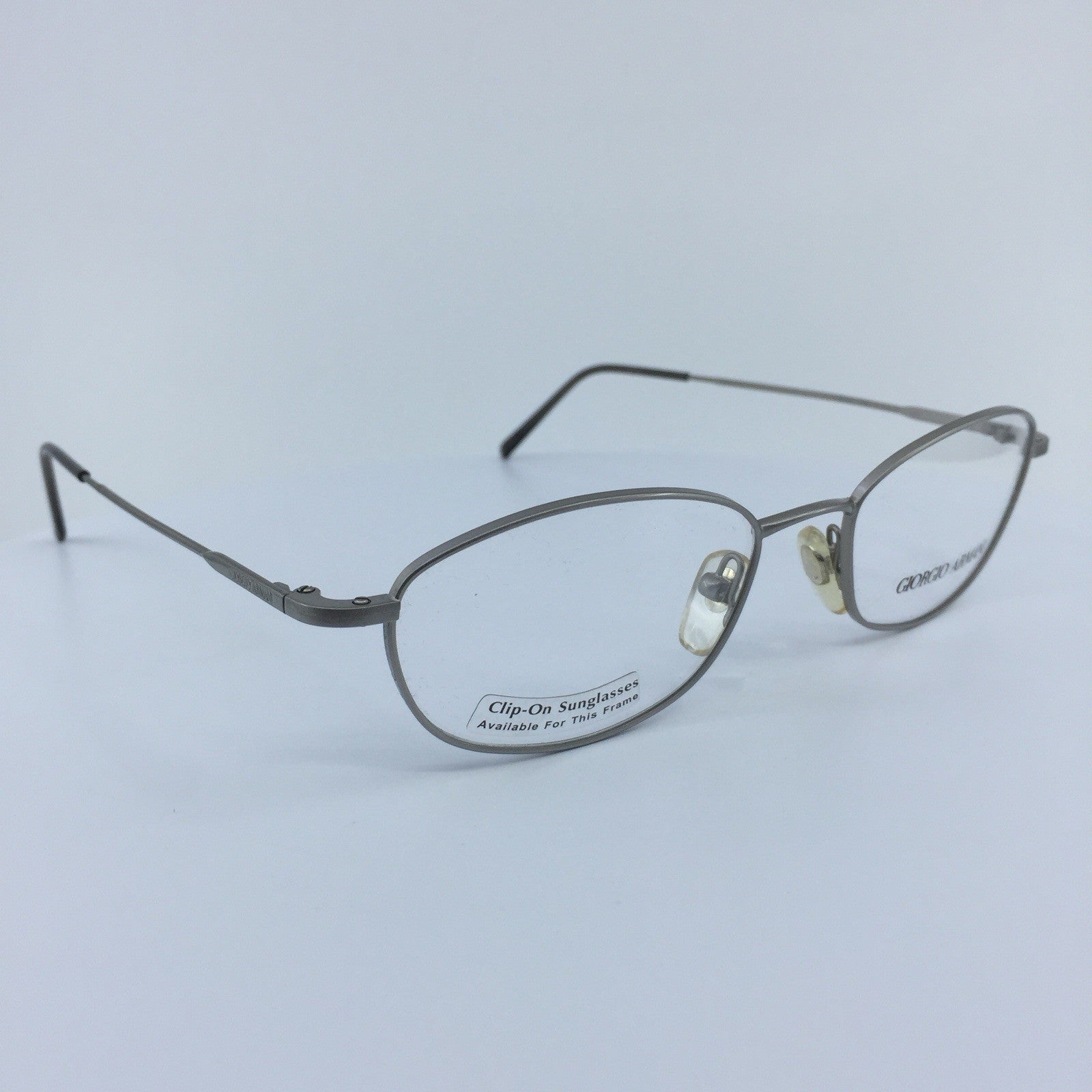 Vintage Giorgio Armani GA 1006 Silver Eyeglasses - Super Vision Optical