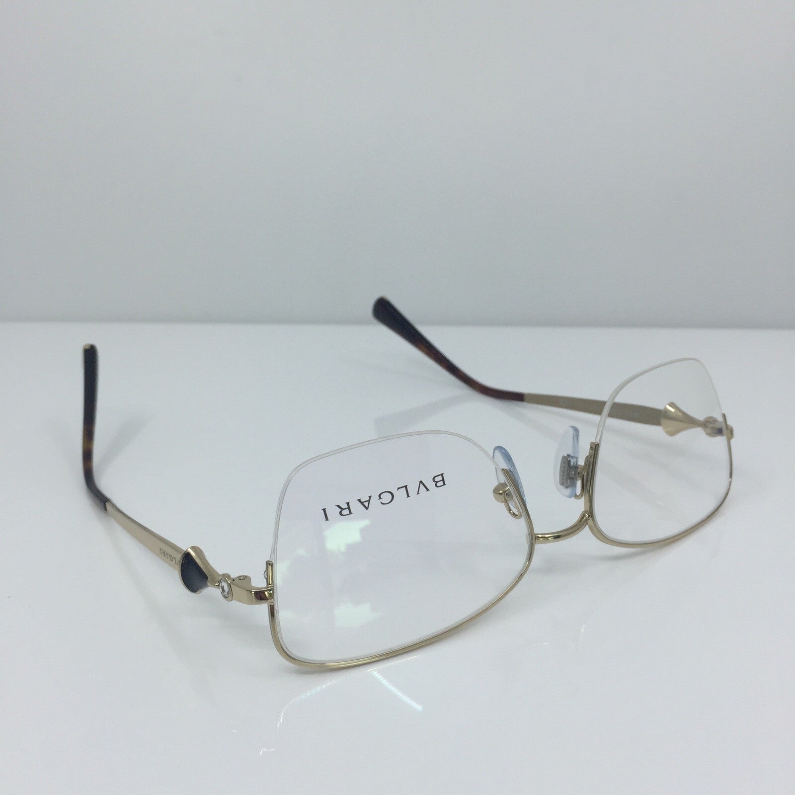 Vintage Bvlgari BVL 2195-B Gold Eyeglasses - Super Vision Optical