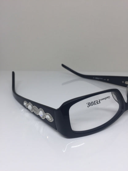 Vintage Gianfranco Ferre GFF 34801 Black Eyeglasses - Super Vision Optical