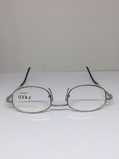 Vintage Fred Lunettes Seychelles Silver Eyeglasses - Super Vision Optical
