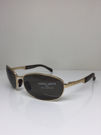 Vintage Giorgio Armani GA 1521 Gold Sunglasses - Super Vision Optical