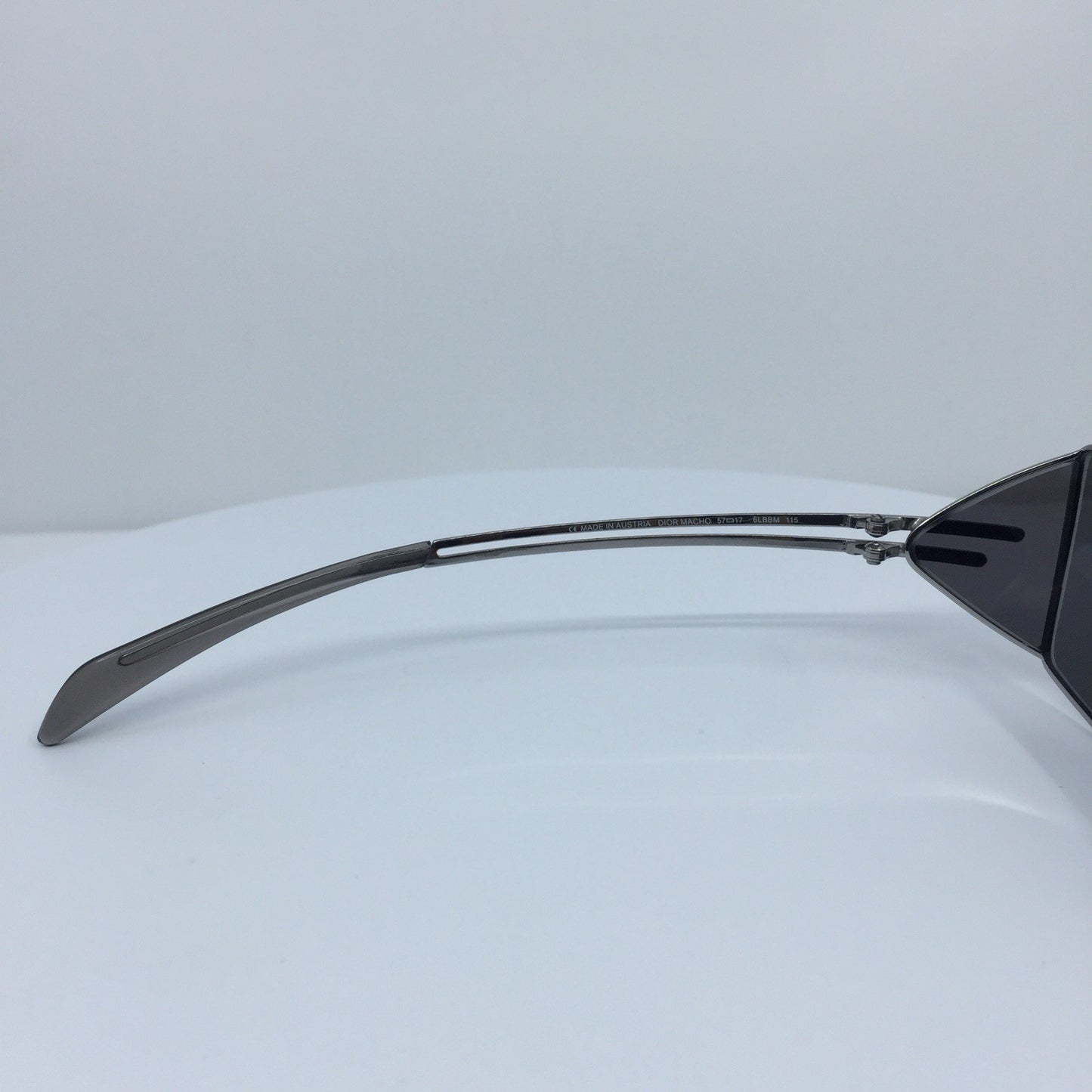 Vintage Christian Dior CD Dior Macho Silver Sunglasses - Super Vision Optical