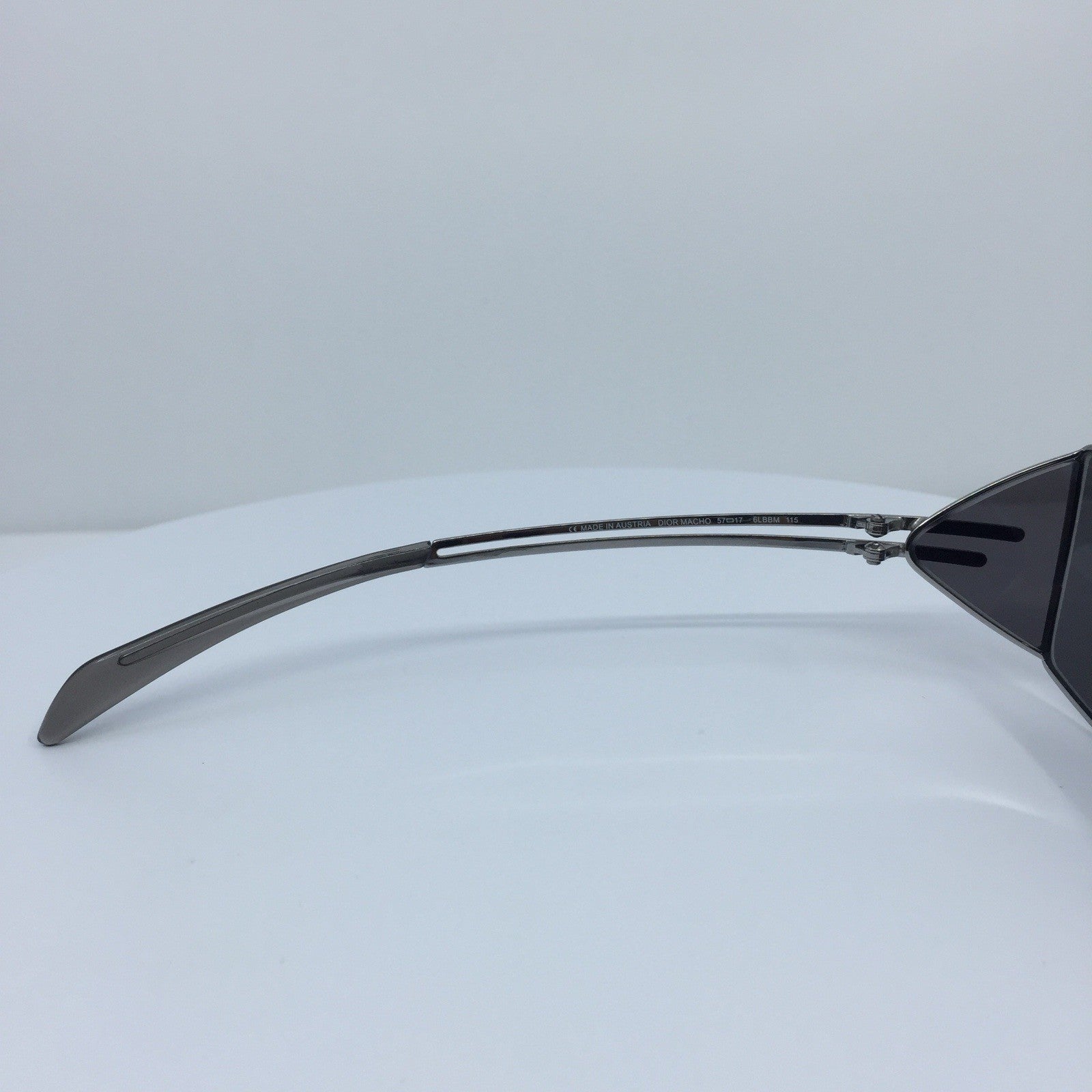 Vintage Christian Dior CD Dior Macho Silver Sunglasses - Super Vision Optical