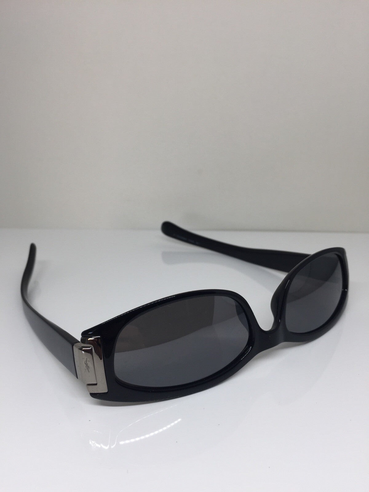 Vintage Yves Saint Laurent YSL 6004/S Black Sunglasses - Super Vision Optical