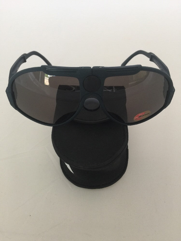 Vintage Carrera Carrera 5586 Folding Kevlar Black Sunglasses - Super Vision Optical