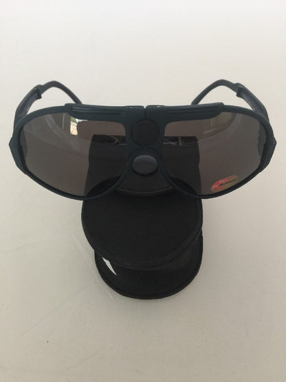 Vintage Carrera Carrera 5586 Folding Kevlar Black Sunglasses - Super Vision Optical