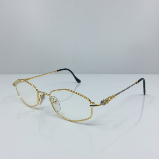 Vintage Fred Lunettes BELLE ILE Gold Eyeglasses - Super Vision Optical