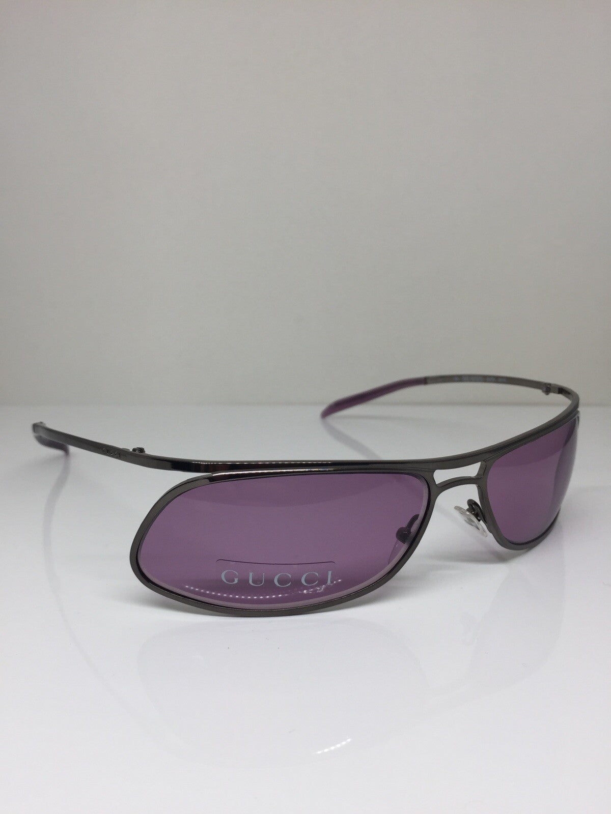 Vintage Gucci GG 1672/S Gunmetal Sunglasses - Super Vision Optical