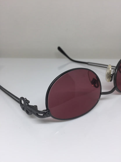 Vintage Jean Paul Gaultier JPG 57-5101 Gunmetal Sunglasses - Super Vision Optical