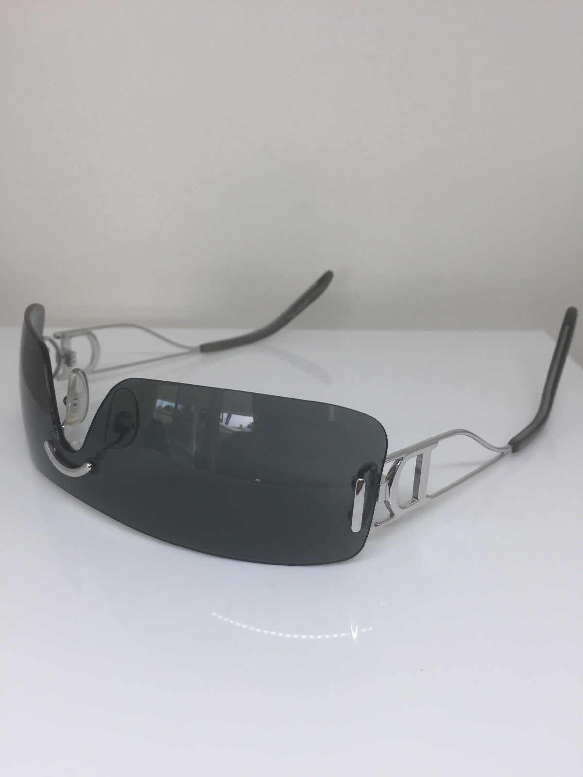 Vintage Dior CD Miss Diorella/N Silver Sunglasses - Super Vision Optical