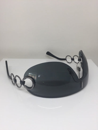 Vintage Saint Laurent YSL 6115/S Gunmetal Sunglasses - Super Vision Optical